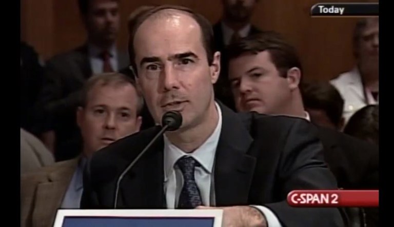 Eugene Scalia is seen.