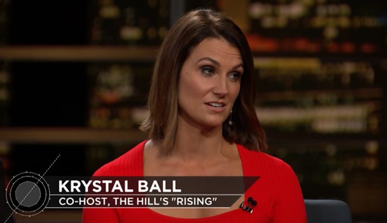 Krystal Ball is seen.