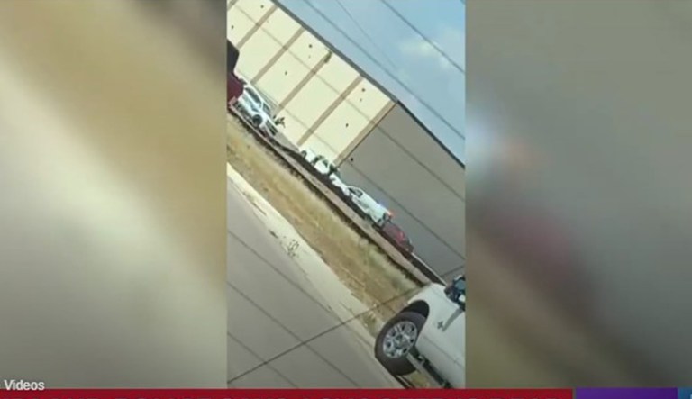 Eyewitness footage from Odessa, Texas, is seen.