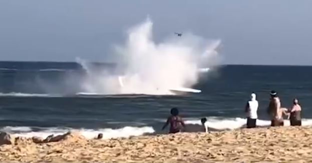 Plane makes water landing near Ocean City