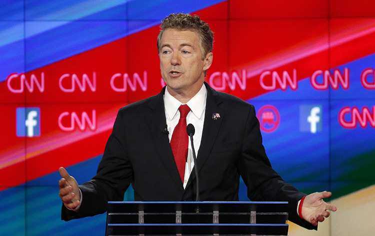 Paul refuses to take no for answer with main debate stage