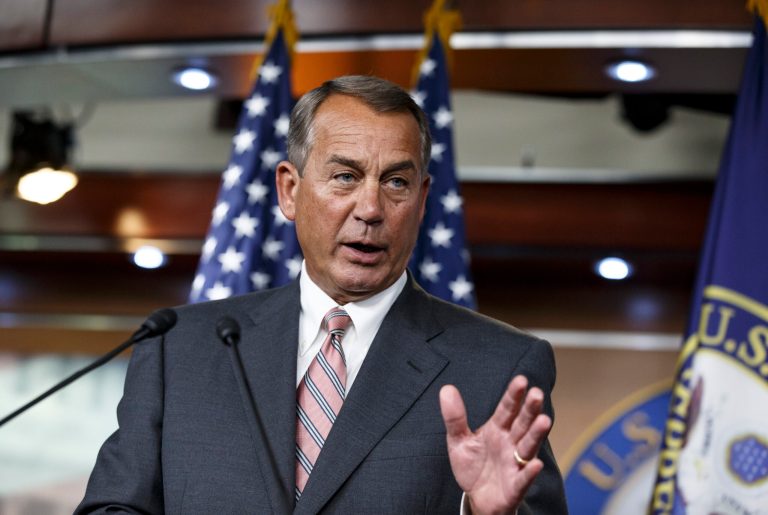 Speaker John Boehner, R-Ohio, has said in exchange for extending unemployment benefits, he wants to pay for them and include Republican-approved provisions aimed at increasing jobs. (AP/J. Scott Applewhite)