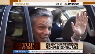 Joe Scarborough bids farewell to Huntsman campaign