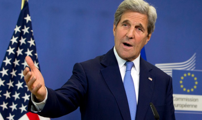 U.S. Secretary of State John Kerry said all of Europe must respect 