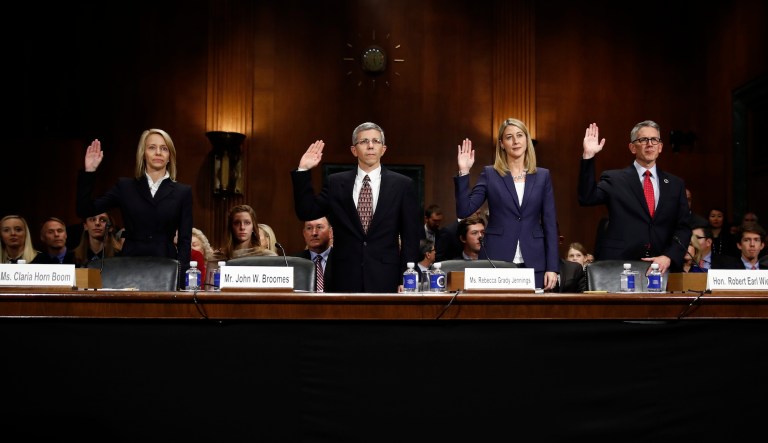 The Senate Judiciary Committee hearings on President Trump's nominations to courts across the nation have been fraught with controversy over so-called 