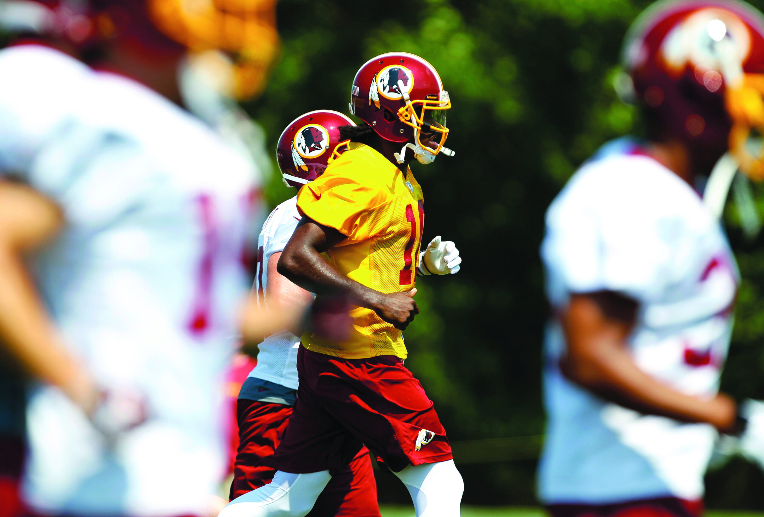 Redskins teammates already love Griffin