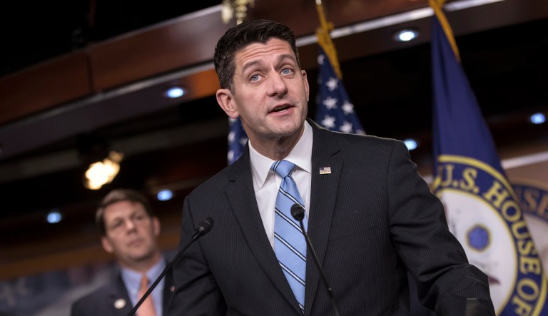House Speaker Paul Ryan, R-Wis., said lawmakers 