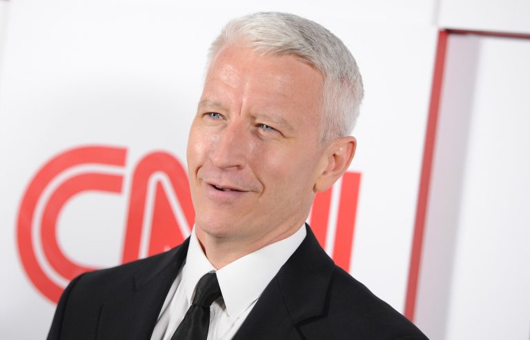 Anderson Cooper of CNN was ranked the most influential political journalist on Twitter. (Getty)