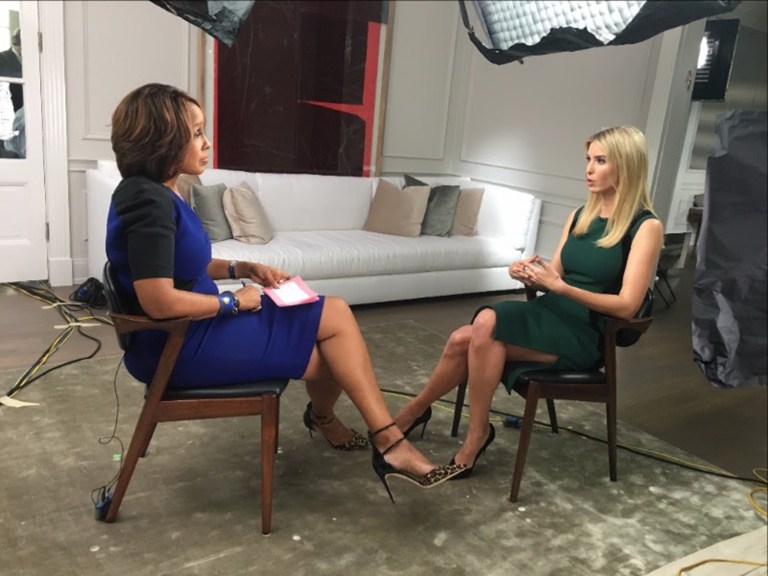 Ivanka on why she has not publicly spoken out about gay rights, women's' rights, climate change and abortion. (CBS)