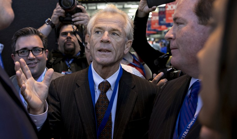 The Trump transition team announced Wednesday that it intends to select Peter Navarro, currently a University of California Irvine economist, to run a new National Trade Council. (Andrew Harrer/Bloomberg)