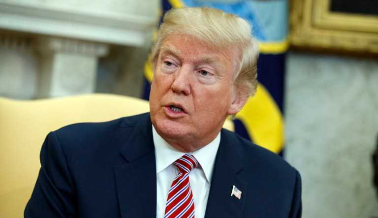 President Trump said that the Democratic memo is 