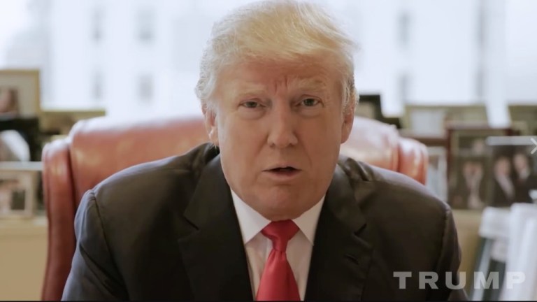Trump’s Pre-Caucus Assault: Web Ads
