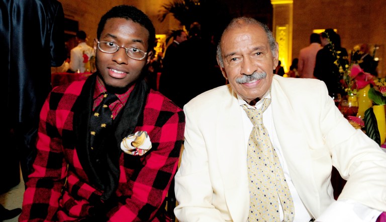 The resignation of Rep. John Conyers, D-Mich., amid sexual harassment allegations, unlocks the seat he's held for more than a half-century. The 88-year-old endorsed his son, political neophyte John Conyers III. (Ricardo Thomas /Detroit News via AP)