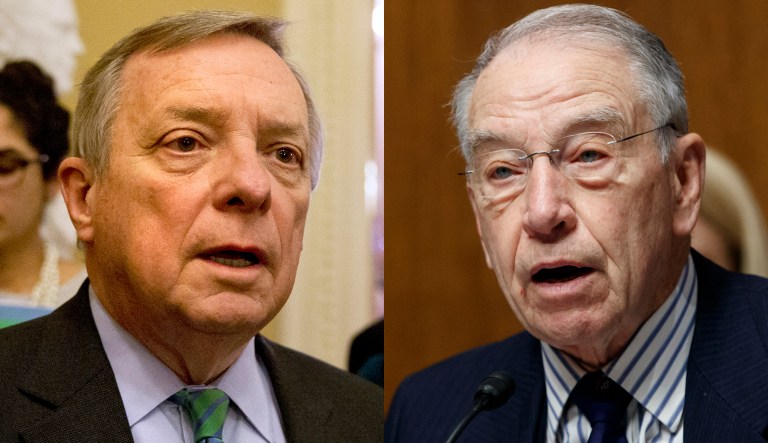 The H-2B visas are provided to workers in non-farm labor, which holds down wages for U.S.-born workers, senators say. (AP Photo/Alex Brandon)