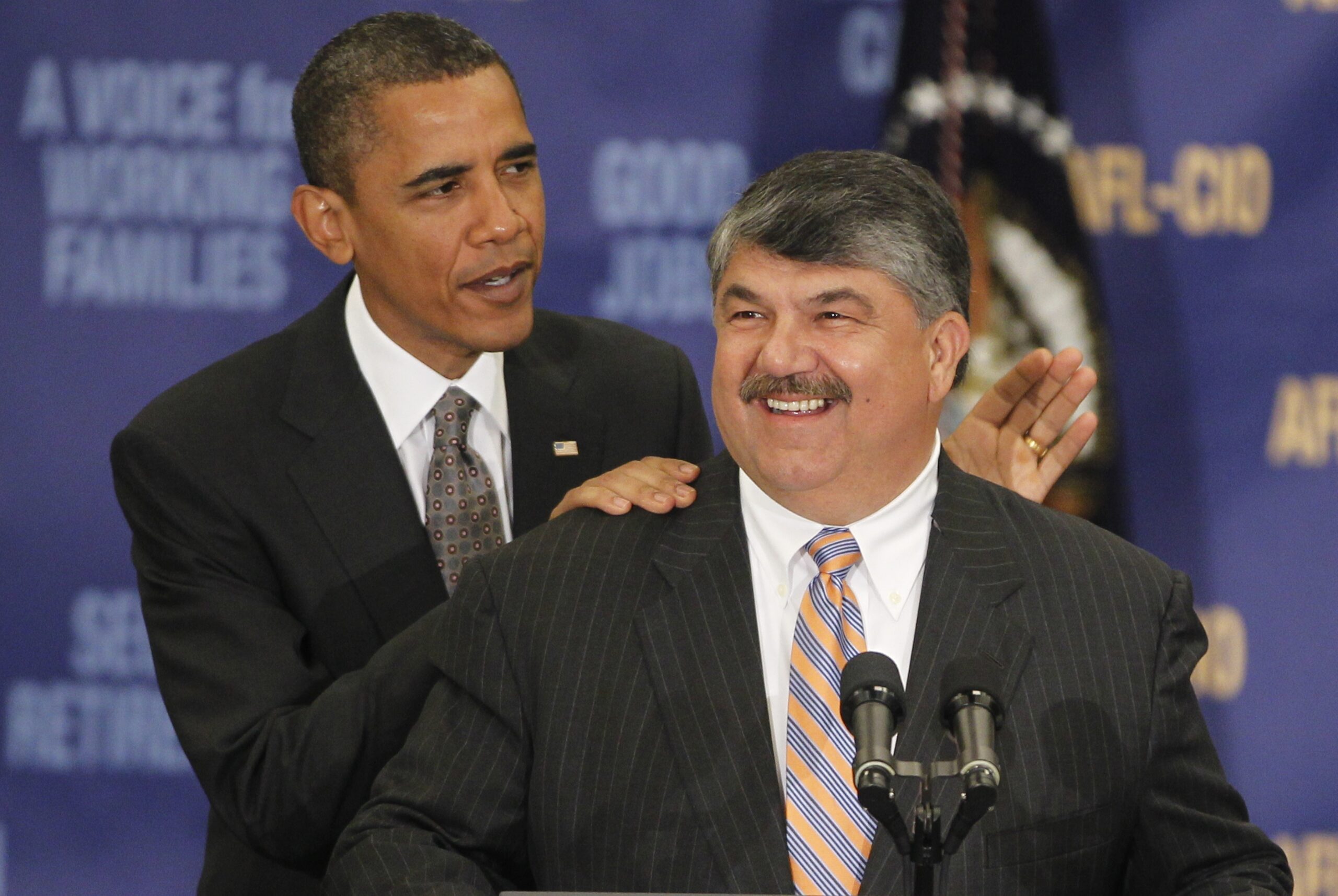 Democrats know better than to bite the Big Labor hand that feeds them