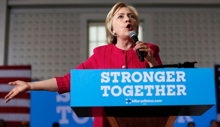 According to Clinton, sexism and misogyny are 