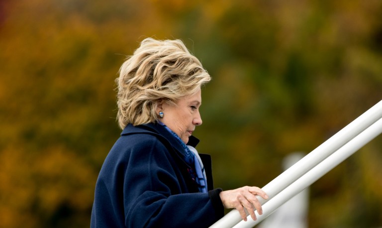 On Friday when news broke that the FBI reopened its investigation into her email server, Hillary Clinton was true to form. (AP Photo/Andrew Harnik)