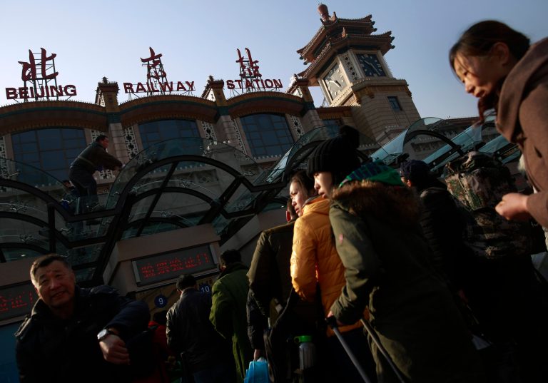China has unveiled a new hotline enabling citizens to report people they suspect of being foreign agents, according to a report in the state-owned Jilin Daily.Â (AP Photo/Andy Wong)