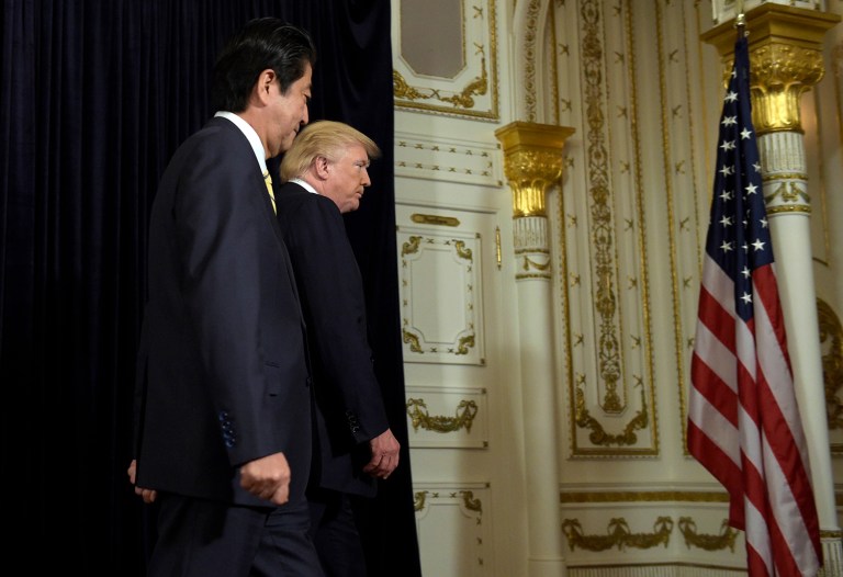 The two leaders also dicussed 