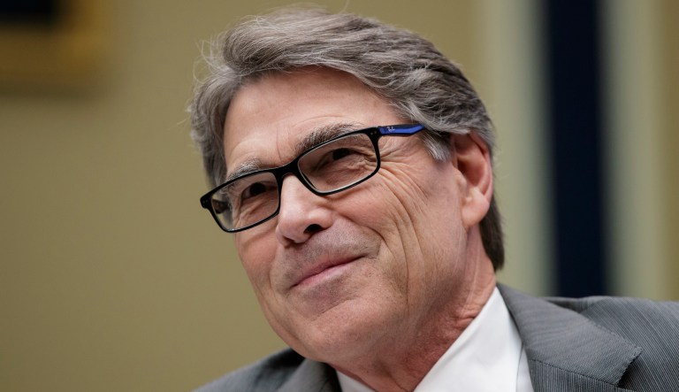 Rick Perry said the benefits of the energy boom has to do with President Trump's deregulation agenda, which has gotten government out of the way of industry. (AP Photo/J. Scott Applewhite, File)