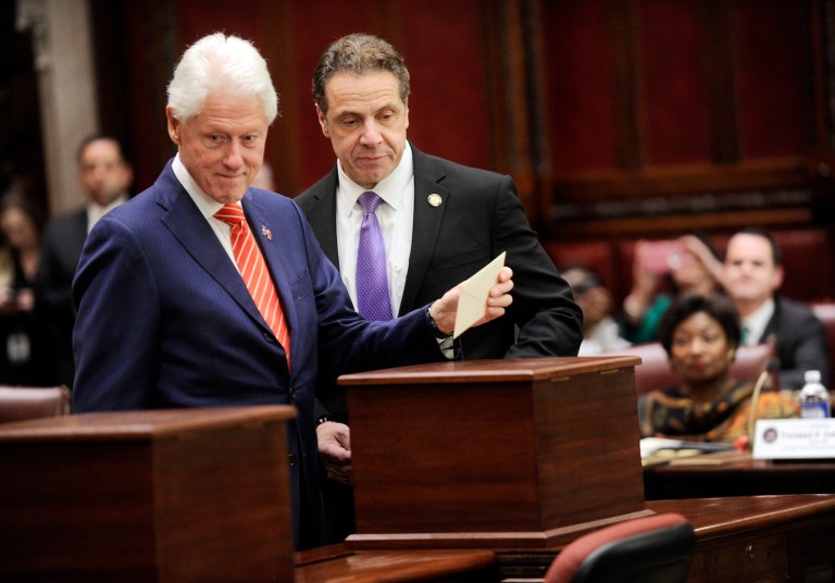 That same smooth-talking former president has turned into bitter, old Uncle Bill. (AP Photo/Hans Pennink via AP,Pool)
