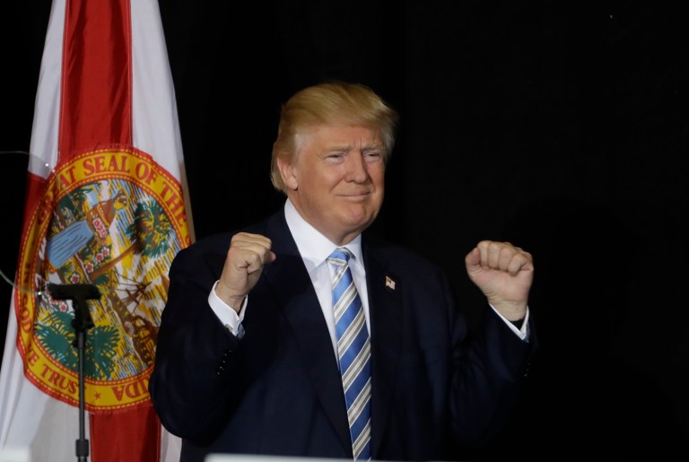 Leaders from around the world expressing praise for the outcome of the presidential election and well wishes for President-elect Donald Trump. (AP Photo/Chris O'Meara)