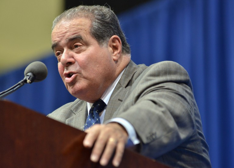 The strict reading Antonin Scalia favored suggests there may be an Article V opening for the states to bring the federal leviathan to heel. (AP Photo/Josh Reynolds, File)