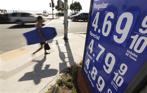 Examiner Editorial: On gas prices, Obama dodges, weaves and changes subject