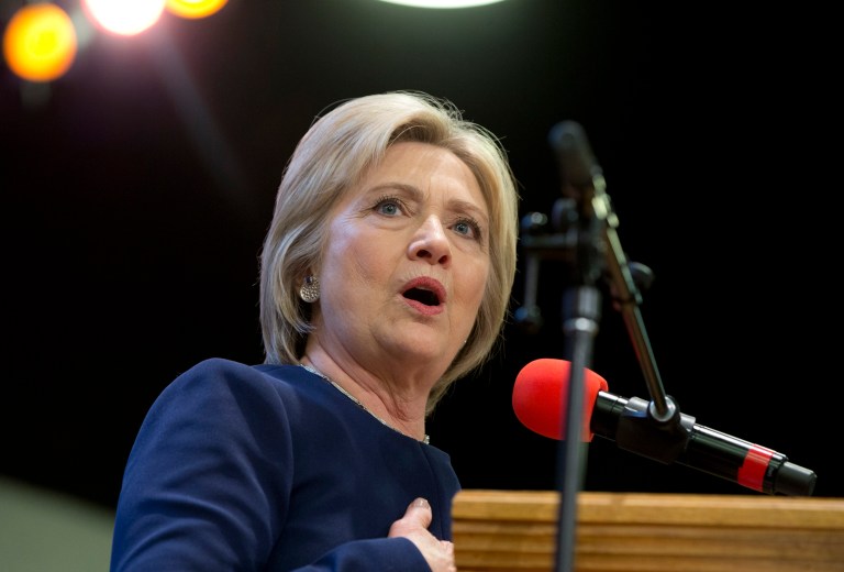 Just before the primary in Michigan, which she narrowly lost, Hillary Clinton warned companies, 