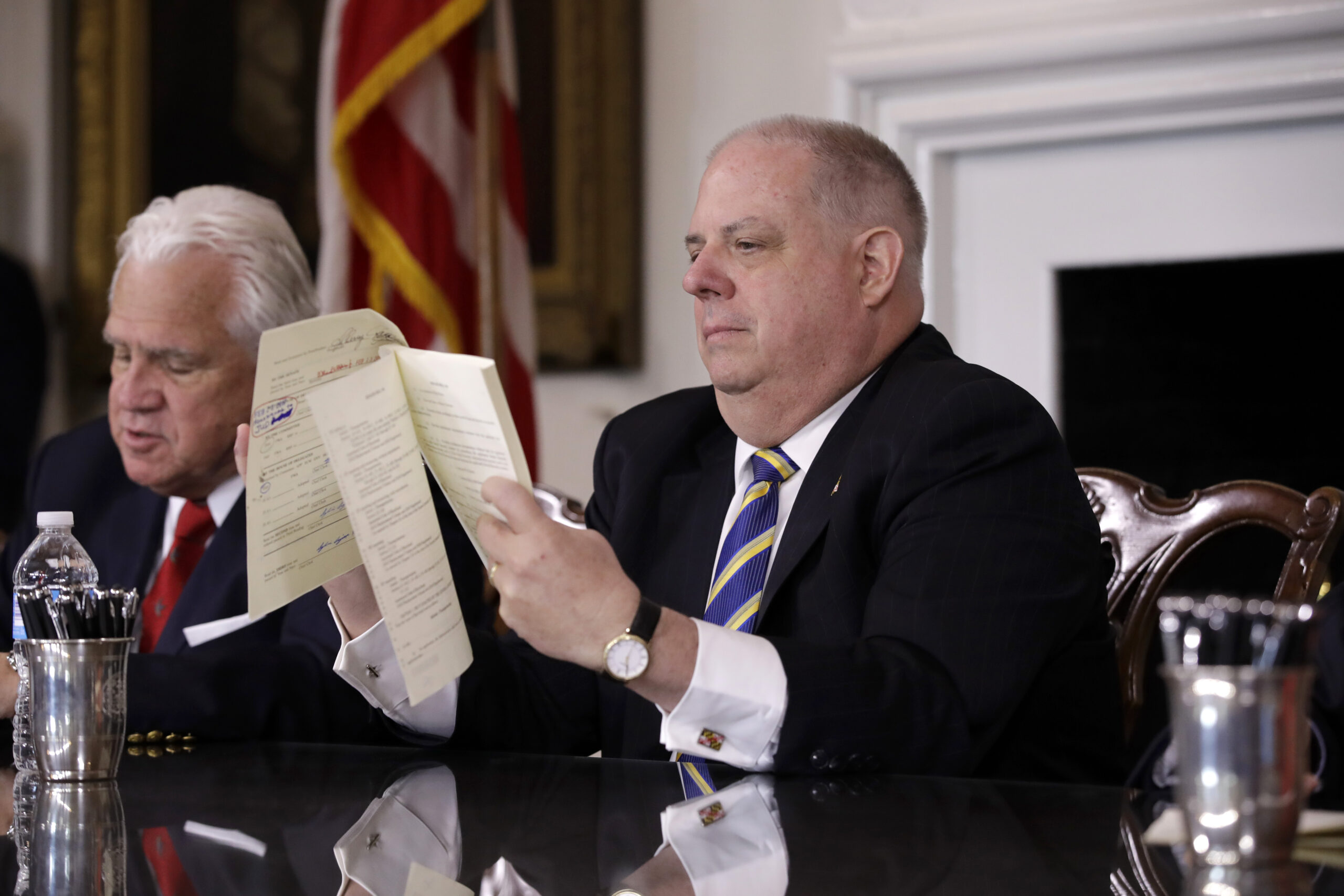 George Soros-backed American Bridge attacks Republican Gov. Larry Hogan for not ‘offering any alternatives’ to Senate healthcare bill