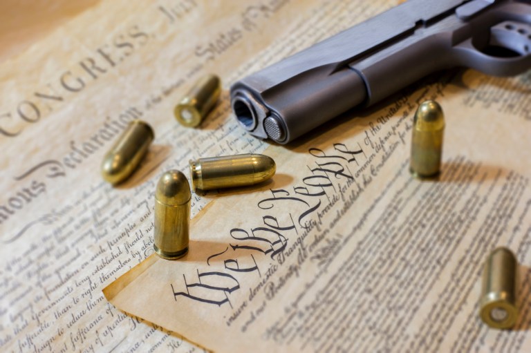 Gun control has been an ongoing theme of the Clinton campaign. (iStock Photo)