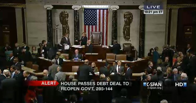 How they voted: Roll call of House members’ votes on shutdown, debt ceiling deal