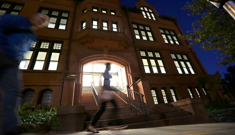 Trawl through the websites of U.S. Ivy League schools, and you'll find annual tuition fees at Brown come in at $52,213, Dartmouth at $51,468, Yale at $51,400, Princeton at $47,140, and Harvard at $44,990. (AP Photo/Steven Senne)