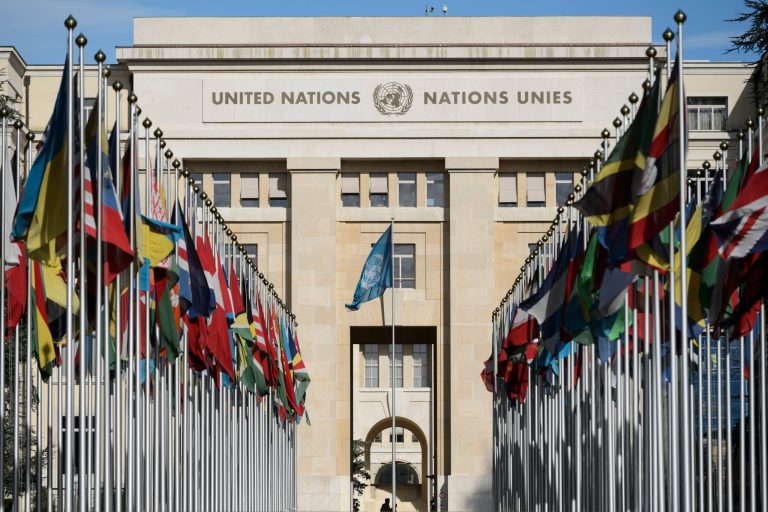 Peace talks on Syria are stalled until Feb. 25, U.N. citing a lack of progress in the first week. (Laurent Gillieron/Keystone via AP)
