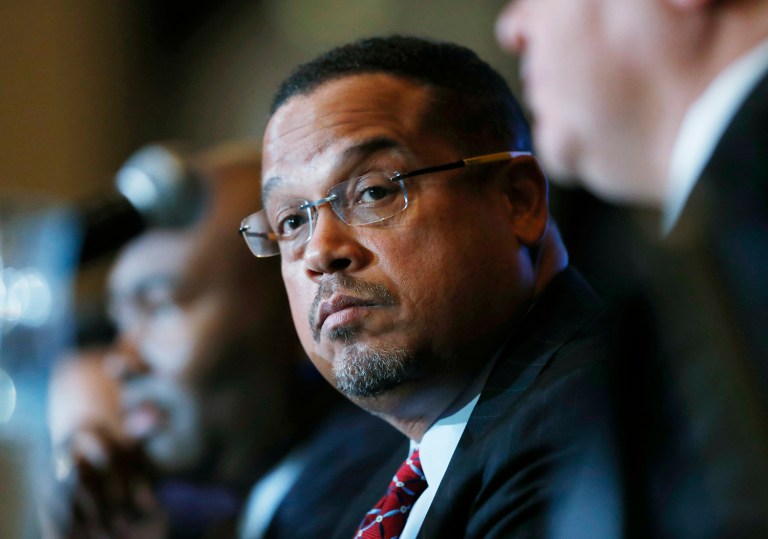 A liberal activist group on Tuesday endorsed Rep. Keith Ellison for Democratic National Committee chairman. (AP Photo/David Zalubowski, File)