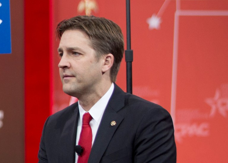 President Trump would not have a had a chance at winning the election if former Vice President Joe Biden had entered the race for the White House, Republican Ben Sasse said. (AP Photo/Carolyn Kaster)