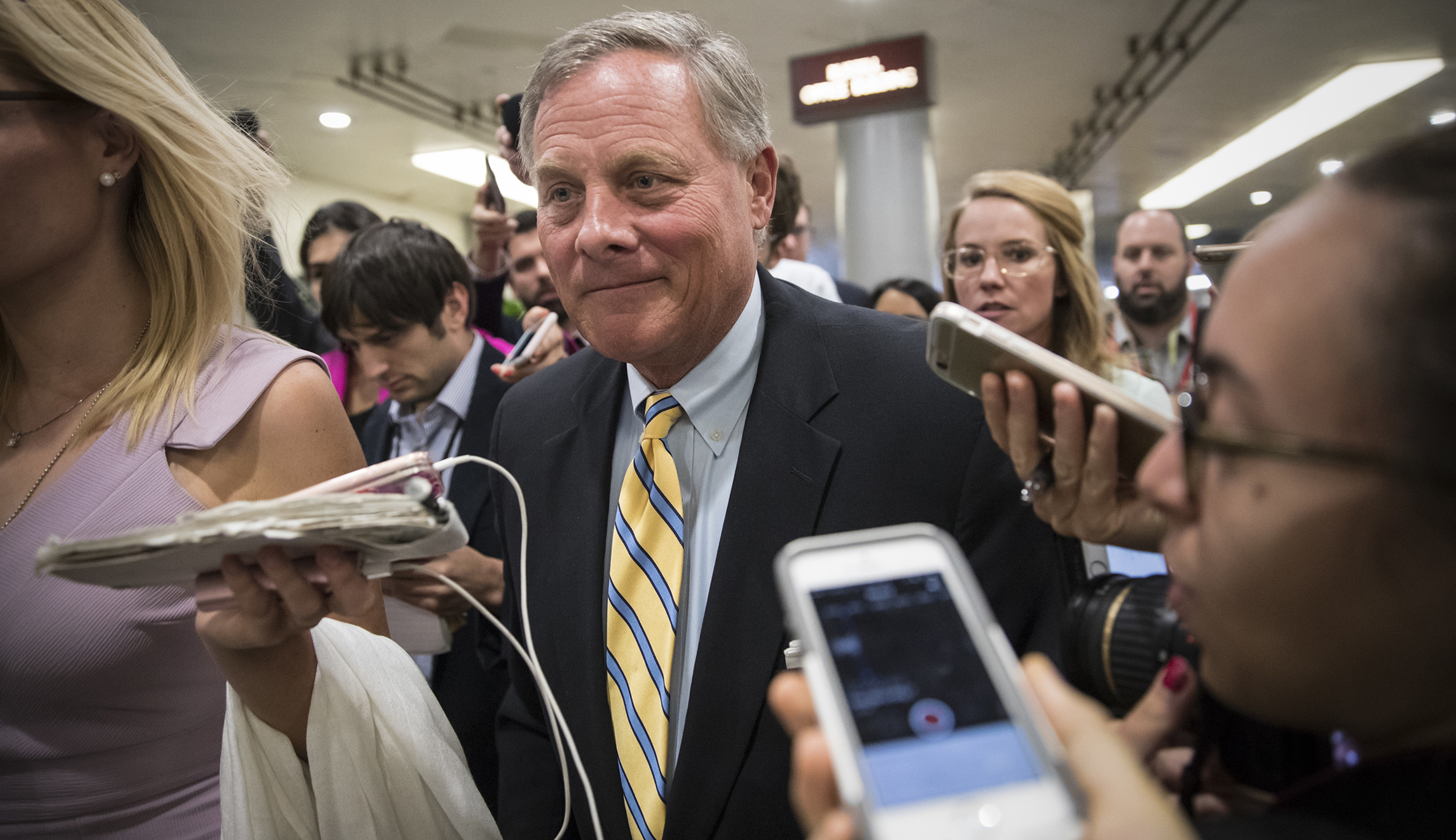 Richard Burr skips White House lunch because of ongoing Russia probe