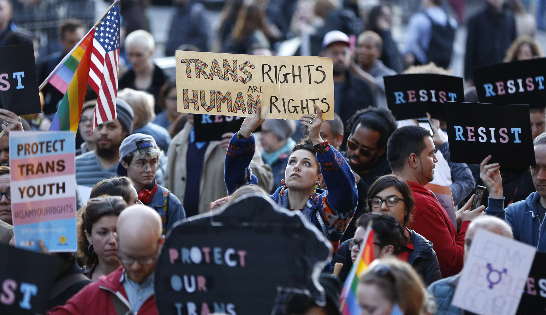 ‘We will take him to court’: Transgender advocacy group threatens to sue Trump over military ban