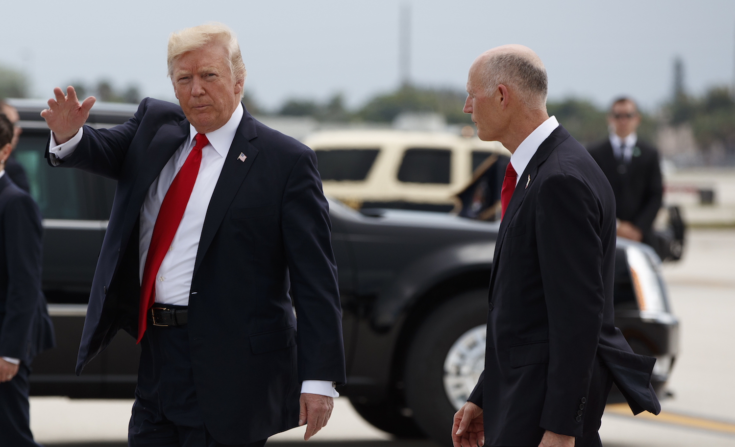 Trumps to stay at Camp David for first time this weekend