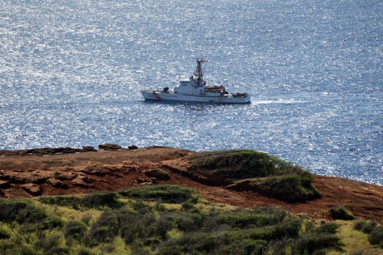 The Coast Guard employs nearly 9,000 civilian workers in addition to about 42,000 active uniformed members. (AP Photo)Â 