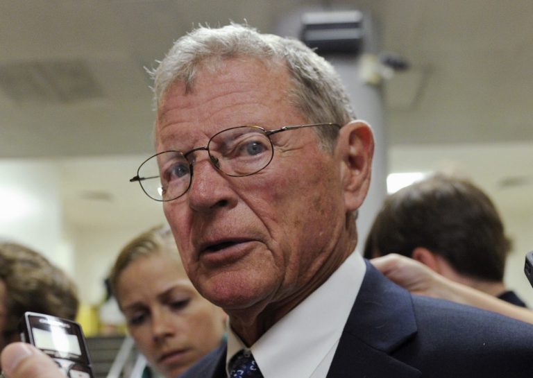 Sen. Jim Inhofe slammed the EPA's climate plan for existing utilities, saying the administration's regulations 