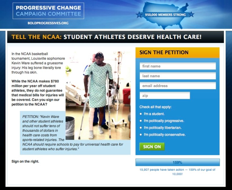 Campaign Group Capitalizes On Basketball Player Ware’s Injury