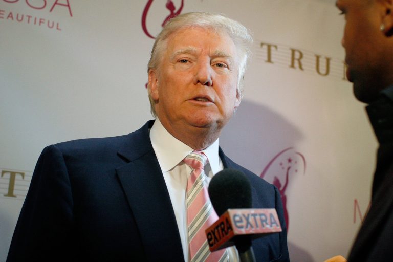 NEW YORK, NY - JANUARY 09:  Donald Trump attends the crowning ceremony of the new Miss USA at Trump Tower on January 9, 2013 in New York City.  (Photo by Andy Kropa/Getty Images)