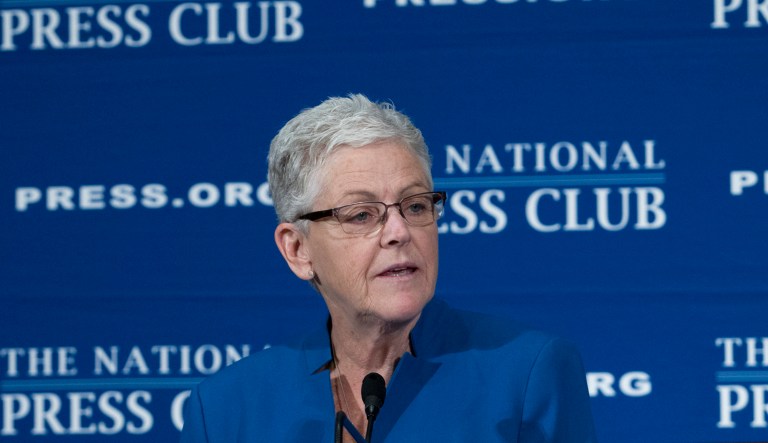 Former EPA Administrator Gina McCarthy said she is having a hard time watching the Trump administration repeal the regulations she helped spearhead. (AP Photo/Jose Luis Magana)