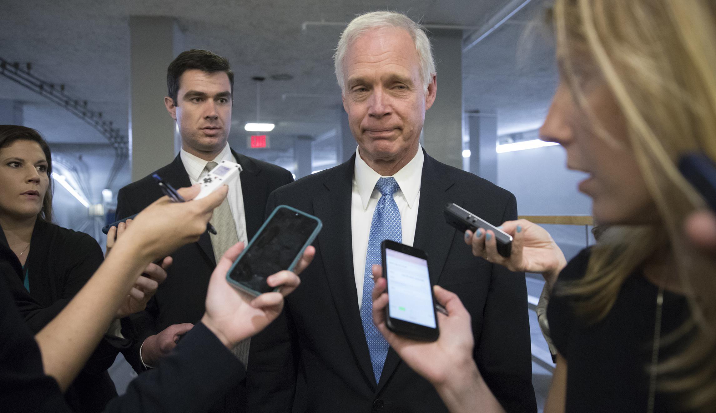 Senate Republicans say Trump fighting an ‘avalanche’ of leaks