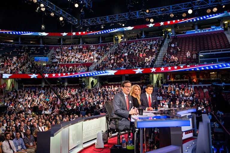 The Fox debate moderators have the crowd behind them, as most of the reviews of their performance has been positive. (AP)