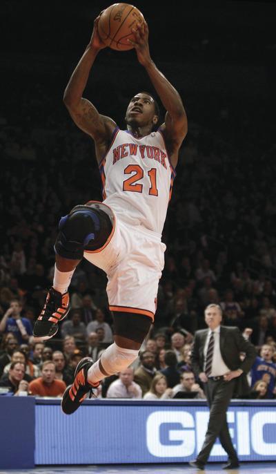 Kathy Willens/APKnicks guard Iman Shumpert will be in the NBA Slam Dunk Contest.