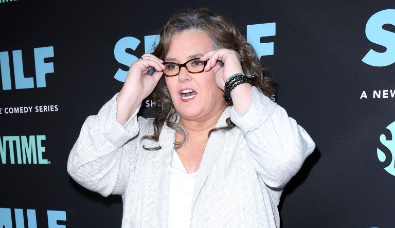 Rosie O'Donnell offered Sens. Jeff Flake and Susan Collins $2 million in cash via a tweet hours before the Senate narrowly passed the tax reform bill. (Photo by Willy Sanjuan/Invision/AP)