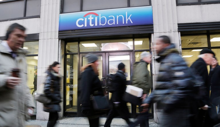 While the tax plan's up-front cost led to an $18.3 billion net loss in the three months through December, Citigroup remains optimistic about its future benefits. (AP Photo/Mark Lennihan, File)
