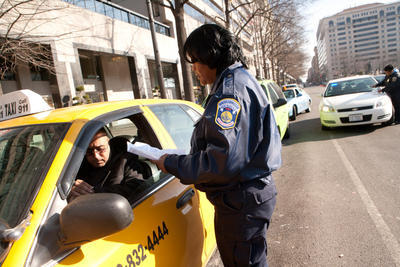 Color schemes for D.C. cabs go on display Monday